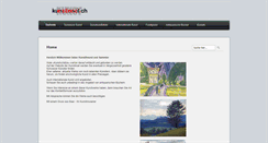 Desktop Screenshot of kunstinsel.ch
