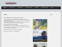 Tablet Screenshot of kunstinsel.ch